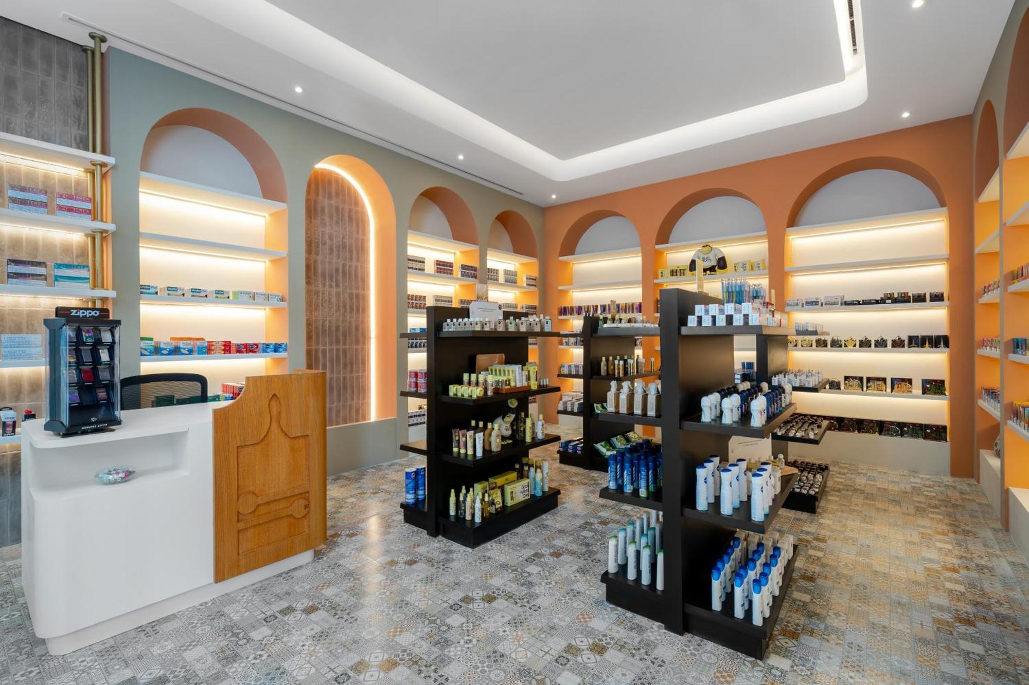 Voco Monaco Dubai By Ihg, Adults Only, World Islands Hotel Exterior photo 3D rendering of a pharmacy