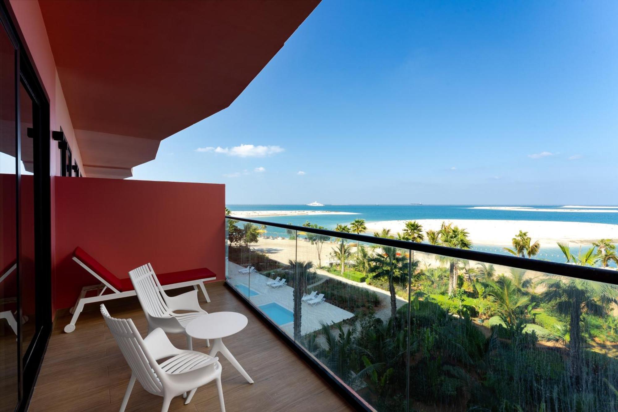 Voco Monaco Dubai By Ihg, Adults Only, World Islands Hotel Exterior photo Balcony of a room at the Hilton Ras Al Khaimah
